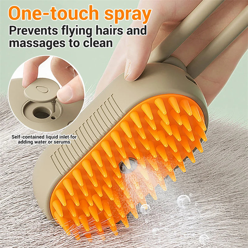 SoftPaw™ Gentle Steam Spa Brush